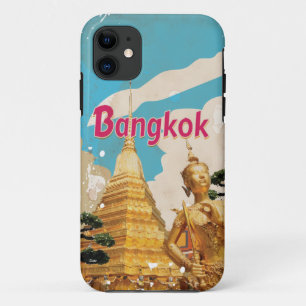 Bangkok Vintage Reiseplakat Case-Mate iPhone Hülle
