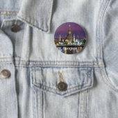 Bangkok Wat Arun Sunset BKK Thailand Souvenir Button (Beispiel)