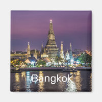 Bangkok Wat Arun Sunset BKK Thailand Souvenir