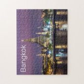 Bangkok Wat Arun Sunset BKK Thailand Souvenir Puzzle (Vertikal)