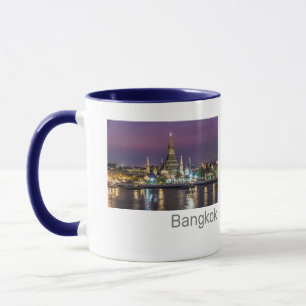 Bangkok Wat Arun Sunset BKK Thailand Souvenir Tasse