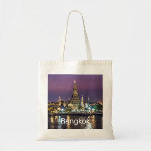 Bangkok Wat Arun Sunset BKK Thailand Souvenir Tragetasche