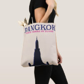 Bangkok Wat Poh Travel Poster Tasche (Von Nahem)