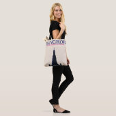 Bangkok Wat Poh Travel Poster Tasche (Am Model)