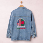 Bangladesch American Patriot Heart kommt aus Bangl Jeansjacke (Hangar)