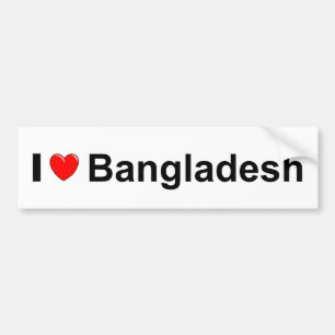 Bangladesch Autoaufkleber