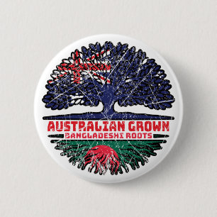 Bangladesch Bangladesch Australischer Bäume Button