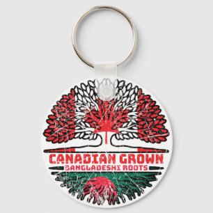 Bangladesch Bangladesch Canadian Canada Treots Schlüsselanhänger