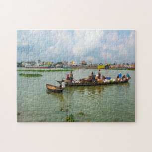 Bangladesch Bootsflüchtlinge. Puzzle