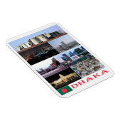 Bangladesch - Dhaka - Magnet (Rechte Seite)