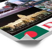 Bangladesch - Dhaka - Poster (Ecke)