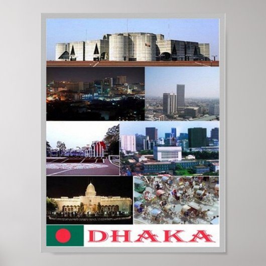 Bangladesch - Dhaka - Poster (Vorne)