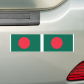 Bangladesch-Flagge Autoaufkleber (Auf Auto)