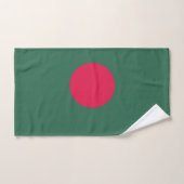 Bangladesch-Flagge Badhandtuch Set (Handtuch)