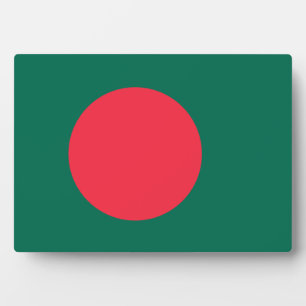 Bangladesch-Flagge; Bangladesch; Fotoplatte