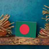 Bangladesch-Flagge; Bangladesch; Fotoplatte (Seite)