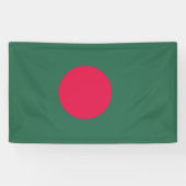 Bangladesch-Flagge Banner (Horizontal)