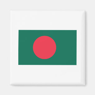 Bangladesch-Flagge BD Magnet