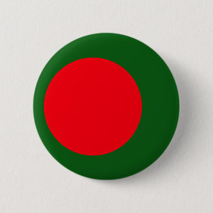 Bangladesch-Flagge Button
