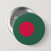 Bangladesch-Flagge Button (Vorne & Hinten)