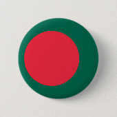 Bangladesch-Flagge Button (Vorderseite)