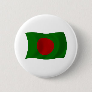 Bangladesch-Flagge-Button Button
