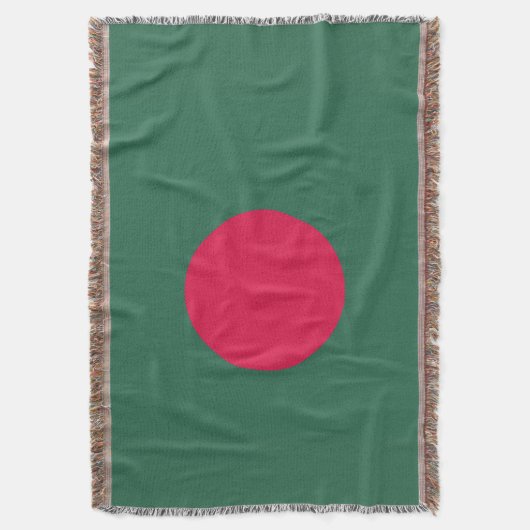 Bangladesch-Flagge Decke (Vorderseite Vertikal)