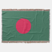 Bangladesch-Flagge Decke (Vorderseite)