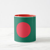 Bangladesch-Flagge Design – Stolzes Erbe Geschenkt Tasse (Zentrum)