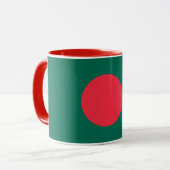 Bangladesch-Flagge Design – Stolzes Erbe Geschenkt Tasse (Vorderseite Links)