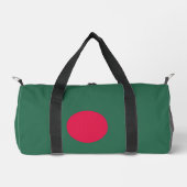 Bangladesch-Flagge Duffle Bag (Vorderseite)