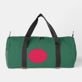Bangladesch-Flagge Duffle Bag (Rückseite)