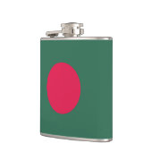 Bangladesch-Flagge Flachmann (Links)