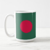 Bangladesch-Flagge Kaffeetasse (Links)
