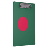 Bangladesch-Flagge Klemmbrett (Rechts)