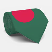 Bangladesch-Flagge Krawatte (Gerollt)