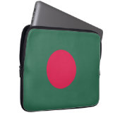 Bangladesch-Flagge Laptopschutzhülle (Vorne Rechts)