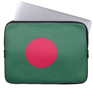 Bangladesch-Flagge Laptopschutzhülle