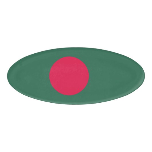 Bangladesch-Flagge Namenschild (Vorderseite)