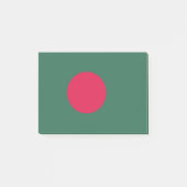 Bangladesch-Flagge Post-it Klebezettel (Vorderseite)