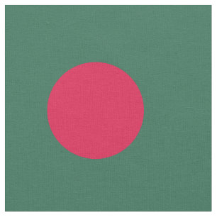 Bangladesch-Flagge Stoff