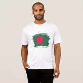 Bangladesch-Flagge T-Shirt (Vorne ganz)
