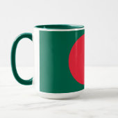 Bangladesch-Flagge Tasse (Links)
