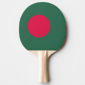 Bangladesch-Flagge Tischtennis Schläger (Vorderseite)