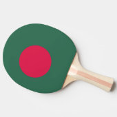 Bangladesch-Flagge Tischtennis Schläger (Seitenansicht)