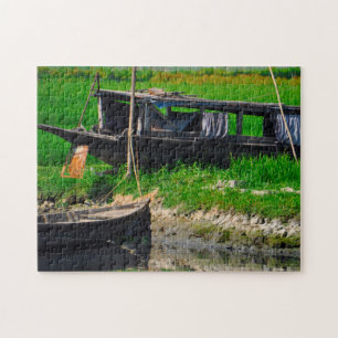 Bangladesch-Flussboote. Puzzle