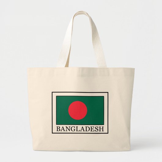 Bangladesch Jumbo Stoffbeutel (Vorne)