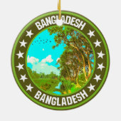 Bangladesch Keramik Ornament (Hinten)