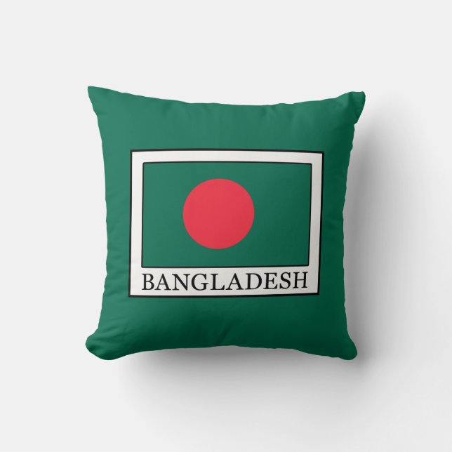 Bangladesch Kissen (Vorderseite)