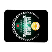 Bangladesch Magnet (Horizontal)